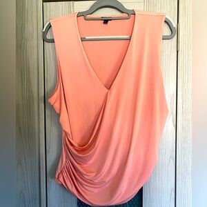 XL express coral  sleeveless top